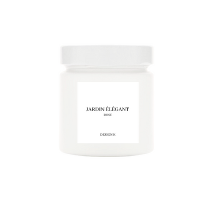 Bougie Parfumée Jardin Élégant - Rose